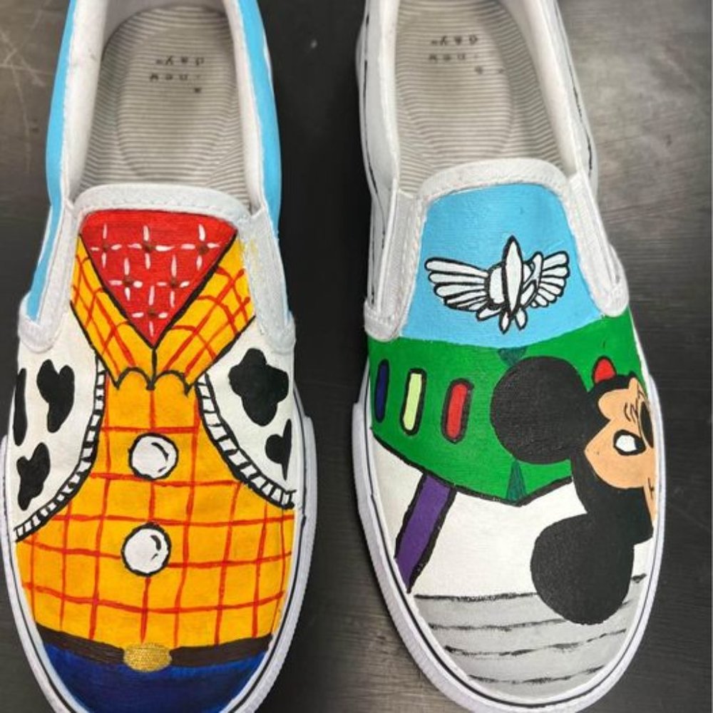Custom Disney Toy Story Hand painted sneakers